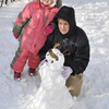 снеговик от Нелли Мельник и ее дочери — newsvl.ru