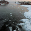 След от парома через 10 минут уже покрывается тонкой коркой льда — newsvl.ru