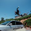Акробатический прыжок через машину — newsvl.ru