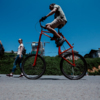 Необычный велосипед высотой 2 метра  — newsvl.ru