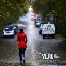 Дожди испортят погоду во Владивостоке на выходных