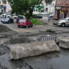 Дорогу перекрыли бетонными блоками — newsvl.ru