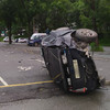 Менее чем за сутки во Владивостоке случилось два ДТП с опрокидыванием автомобилей (ФОТО)