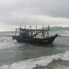 К острову Попова вынесло северокорейскую лодку (ФОТО)