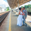 Жених видит в «свадебной» электричке еще один плюс – произвести впечатление на пассажиров и показать горожанам пример — newsvl.ru