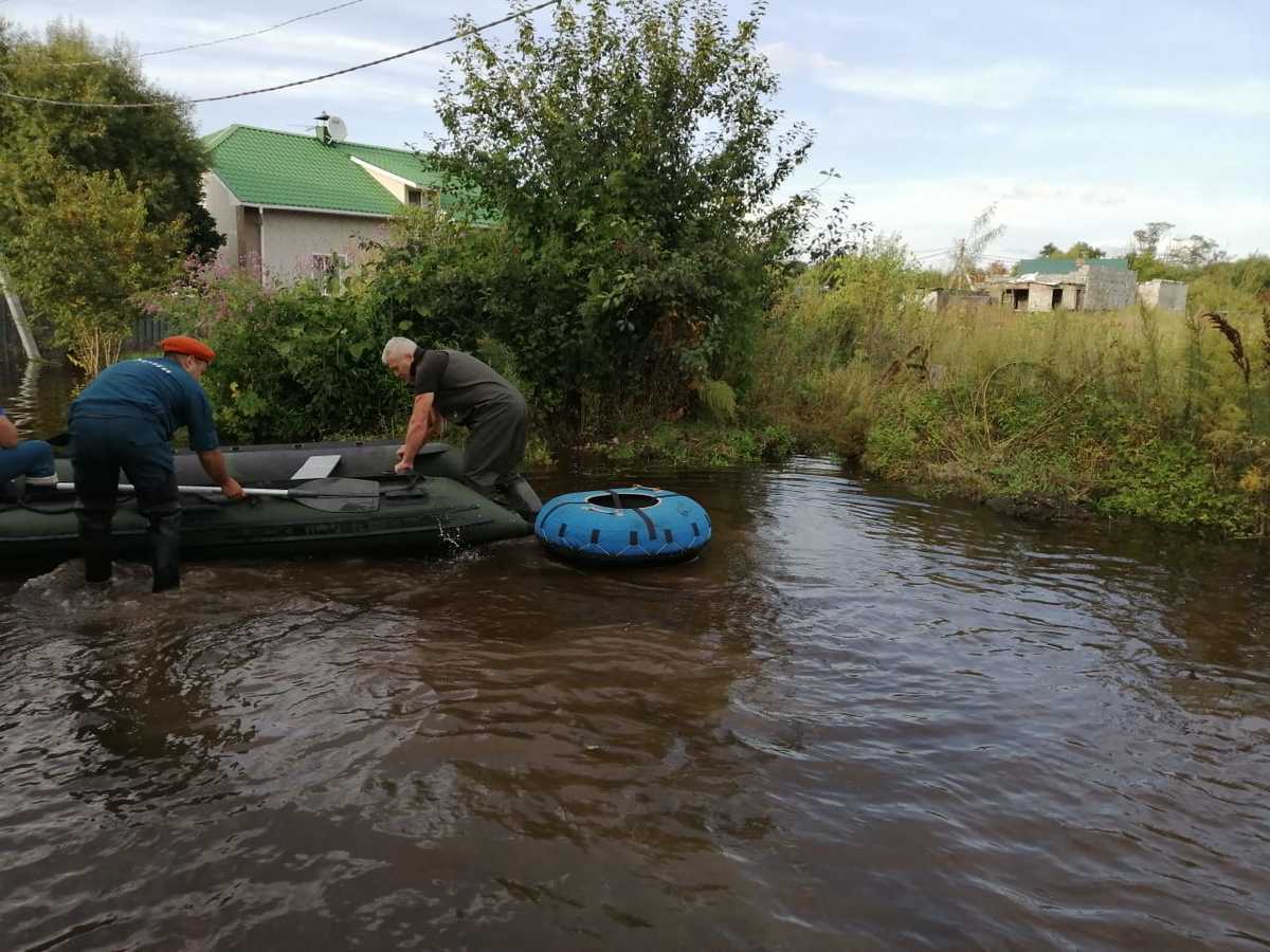 Паводковая ситуация в тюмени