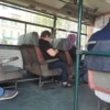 Салон в автобусе № 3 выглядит грязным — newsvl.ru