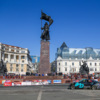 На центральной площади Владивостока была создана небольшая трасса для дрифта — newsvl.ru