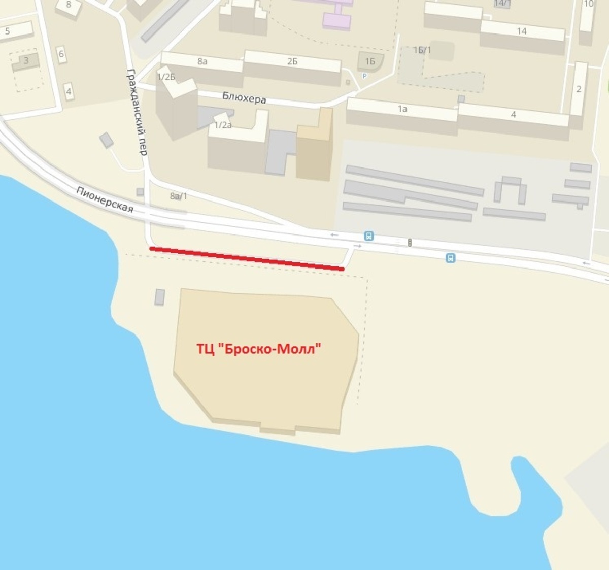 Карта броско молл