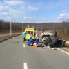 На Русском острове перевернулся автомобиль — водитель погиб (ФОТО)