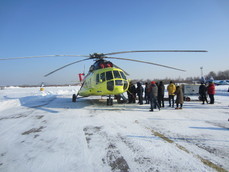 Юного пациента из Нового Ургала вертолетом доставили в Хабаровск