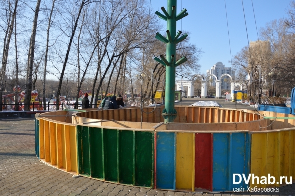 Парк гайдара в хабаровске
