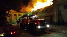 Пожар повышенной сложности вспыхнул в новогоднюю ночь в Хабаровске 