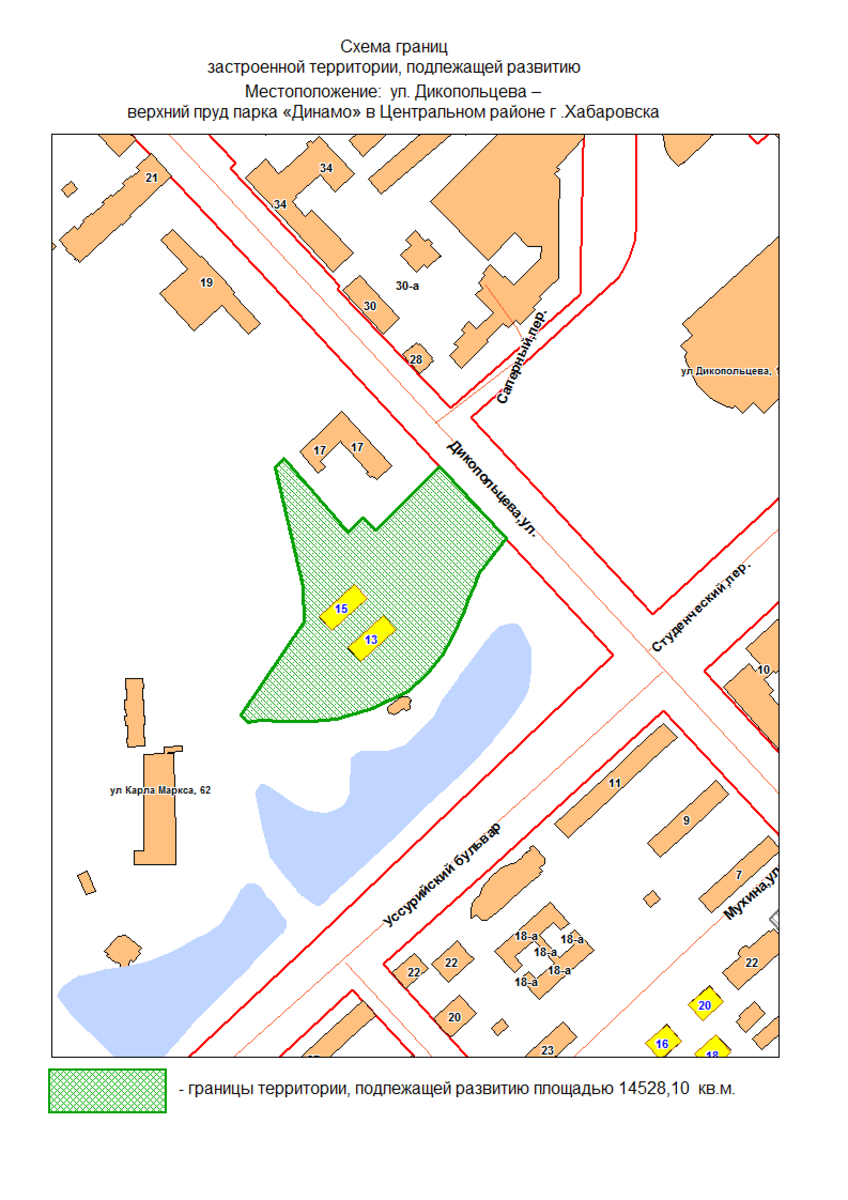 Парк динамо хабаровск карта
