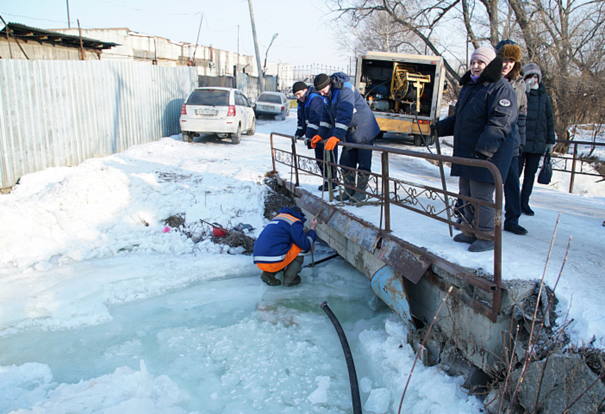 Последние новости в хабаровске. В Хабаровске расчистят ручей безымянный.