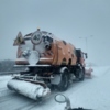 Снегоуборочная техника чистит дороги на Русском острове — newsvl.ru