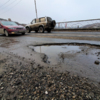 Рудневский мост - ямы под воздействием нагрузок только увеличиваются — newsvl.ru