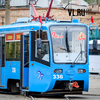 Во Владивостоке в канун 9 Мая на линию вышли два праздничных трамвая (ФОТО)