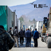 На российско-китайской границе в Приморье скопилось почти 500 грузовиков – водители устроили забастовку