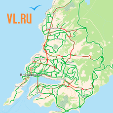В предпраздничный день Владивосток сковали пробки 