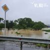 Из-за сильного дождя в Трудовом вышла из берегов река Сапёрка (ФОТО)