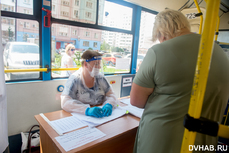 Поставили галочку за избирателя на одном из пунктов для голосования в Хабаровске 