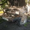 Ночью во Владивостоке сожгли припаркованный возле дома внедорожник (ФОТО)