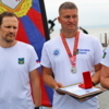 Участники заплыва Сергей Тюрин и Павел Комаров — newsvl.ru