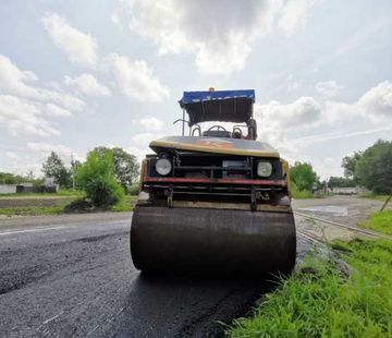 Завершается ремонт дорог на улицах Трансформаторной и Кольцевой в Биробиджане