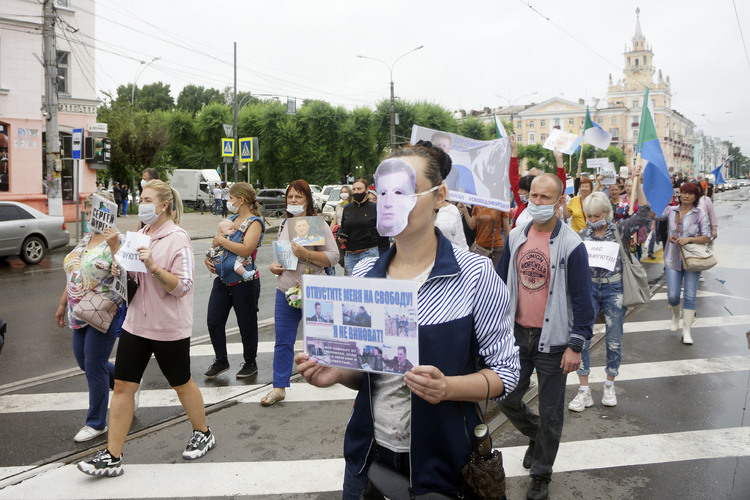 В комсомольске на амуре прошел позорный полк