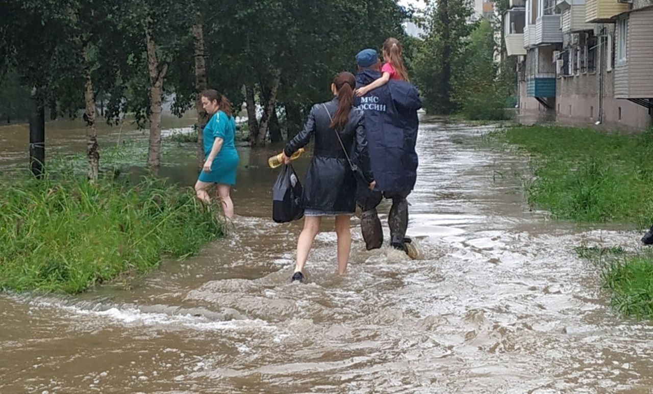 Паводок стал причиной подтопления 12 населенных пунктов в Хабаровском крае  — Новости Хабаровска