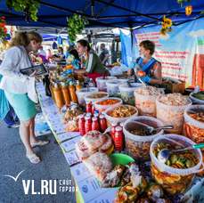 В субботу на центральной площади Владивостока состоится фестиваль «Приморский урожай» - в воскресенье ярмарки не будет