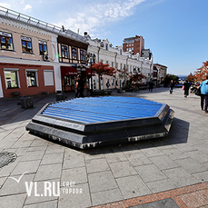 Фонтаны в центре Владивостока закрывают на зиму 