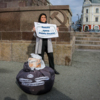 Прохожие думали, что активисты хотят собирать деньги с граждан в мешок — newsvl.ru