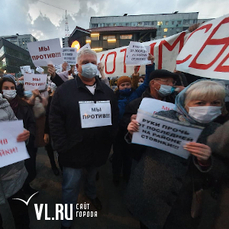 Около сотни жителей Шилкинской, 4 вышли с плакатами против строительства высотки на место презентации проекта резидента СПВ 