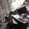 О пожаре сообщила соседка, находящаяся через стену от горящей квартиры — newsvl.ru