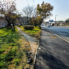 Тротуар восстановили в старых границах, но очень неаккуратно — newsvl.ru