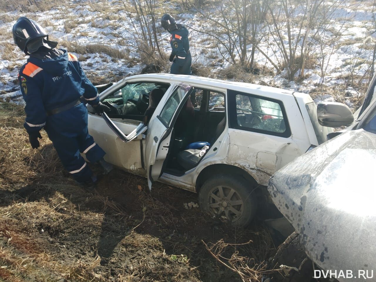 Три человека ранены в страшной аварии у Восточного (ФОТО; ВИДЕО) — Новости  Хабаровска