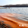 Во Владивостоке впервые в ноябре зацвели оранжевые водоросли