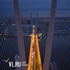 Золотой мост и мыс Чуркин в полутьме ночного города (ФОТО)