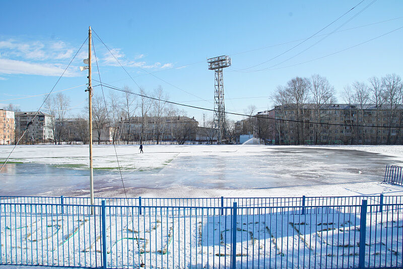 Стадион энергия хабаровск фото