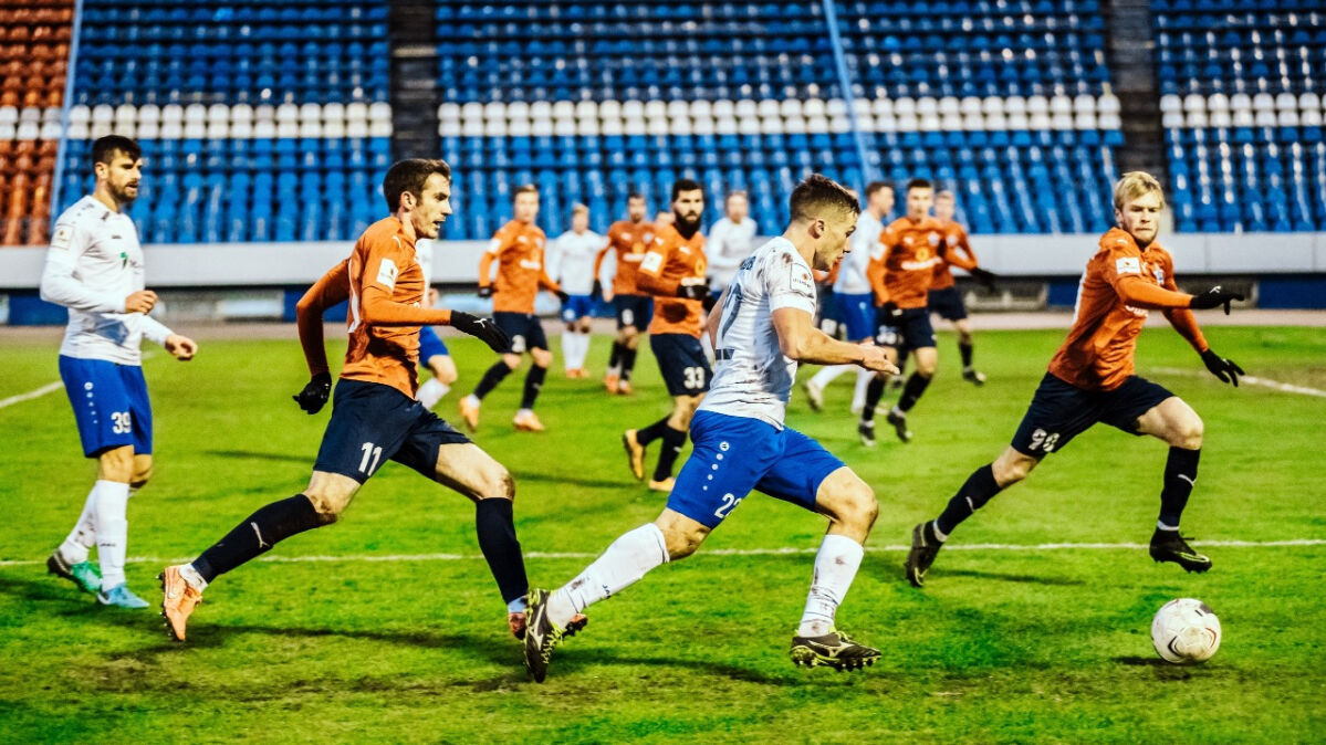 Футболисты «СКА-Хабаровска» потерпели разгромное поражение на выезде