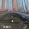 Во Владивостоке осталось очистить 45 вант Русского моста — на это может потребоваться не менее недели