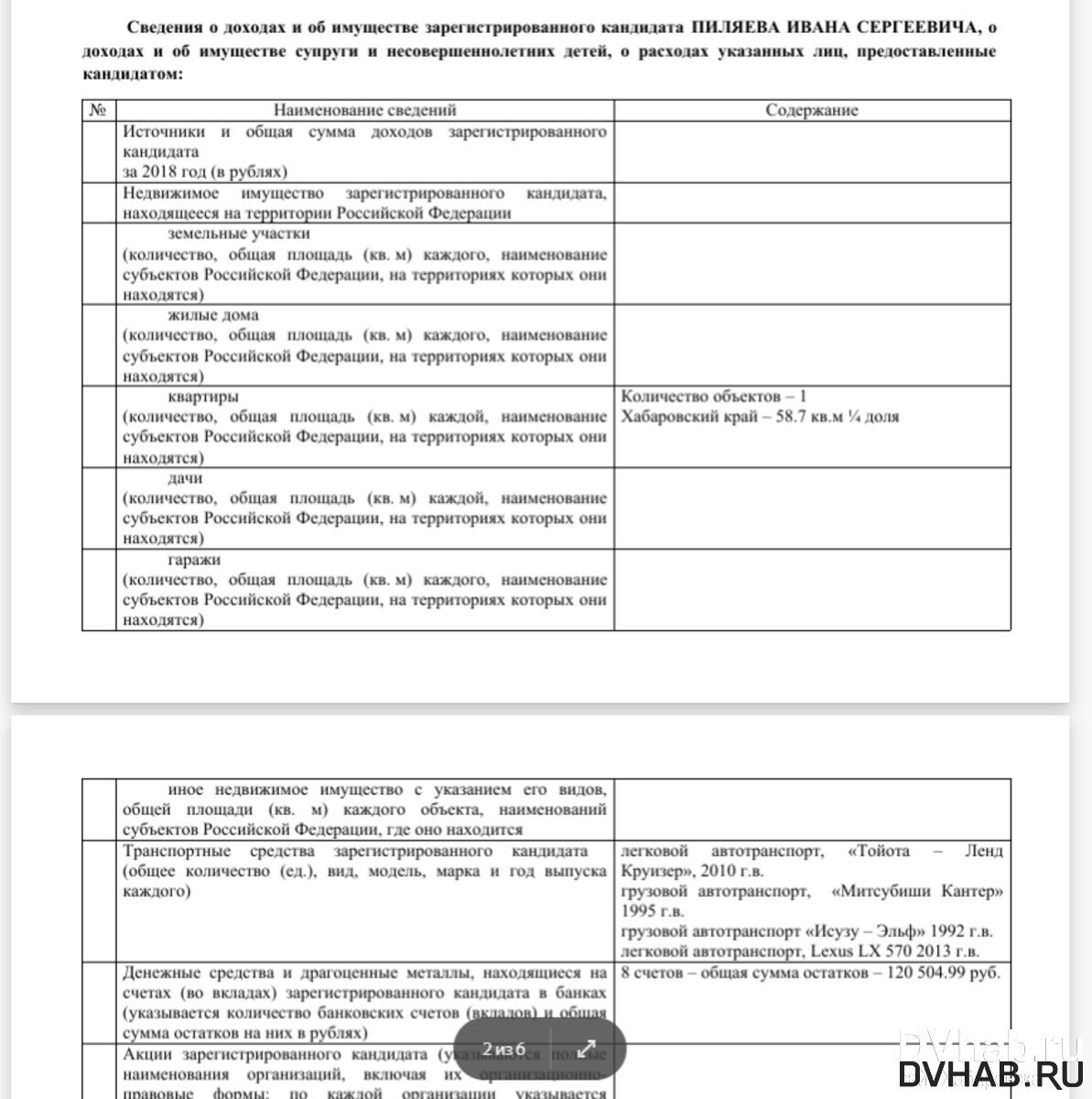 Отсутствие дохода в декларации объяснил депутат Госдумы Пиляев — Новости  Хабаровска