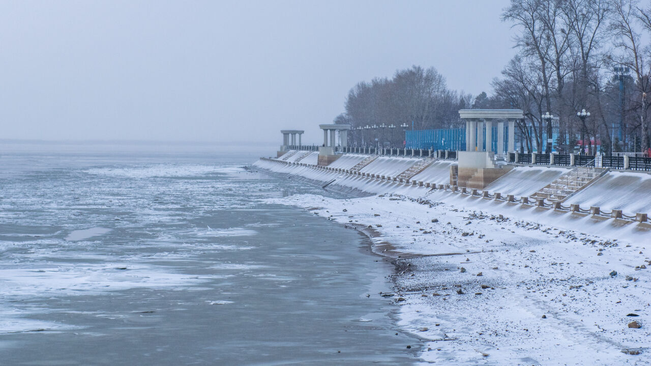 Береговая линия волги