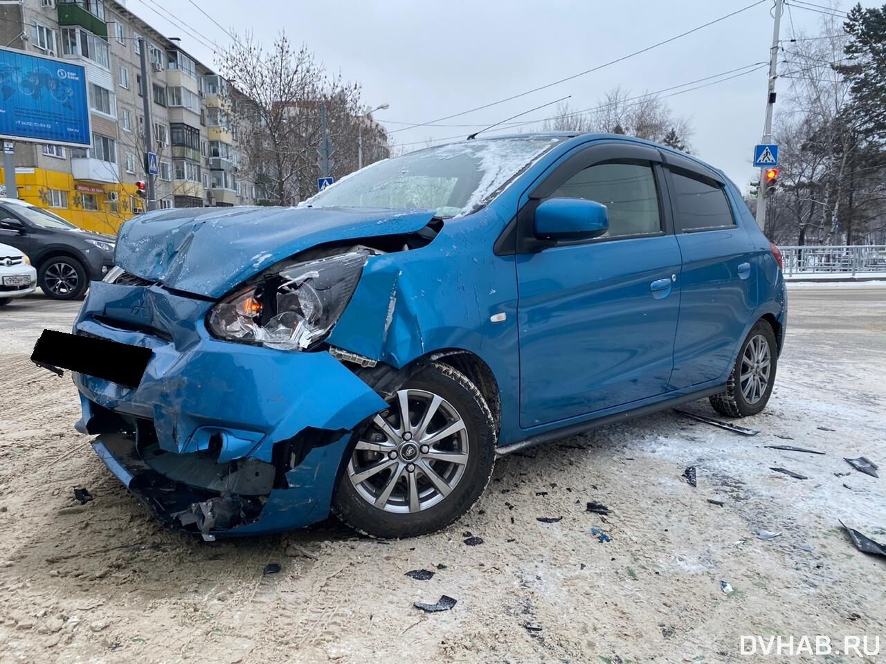 Автомобилистка пострадала в час пик у 