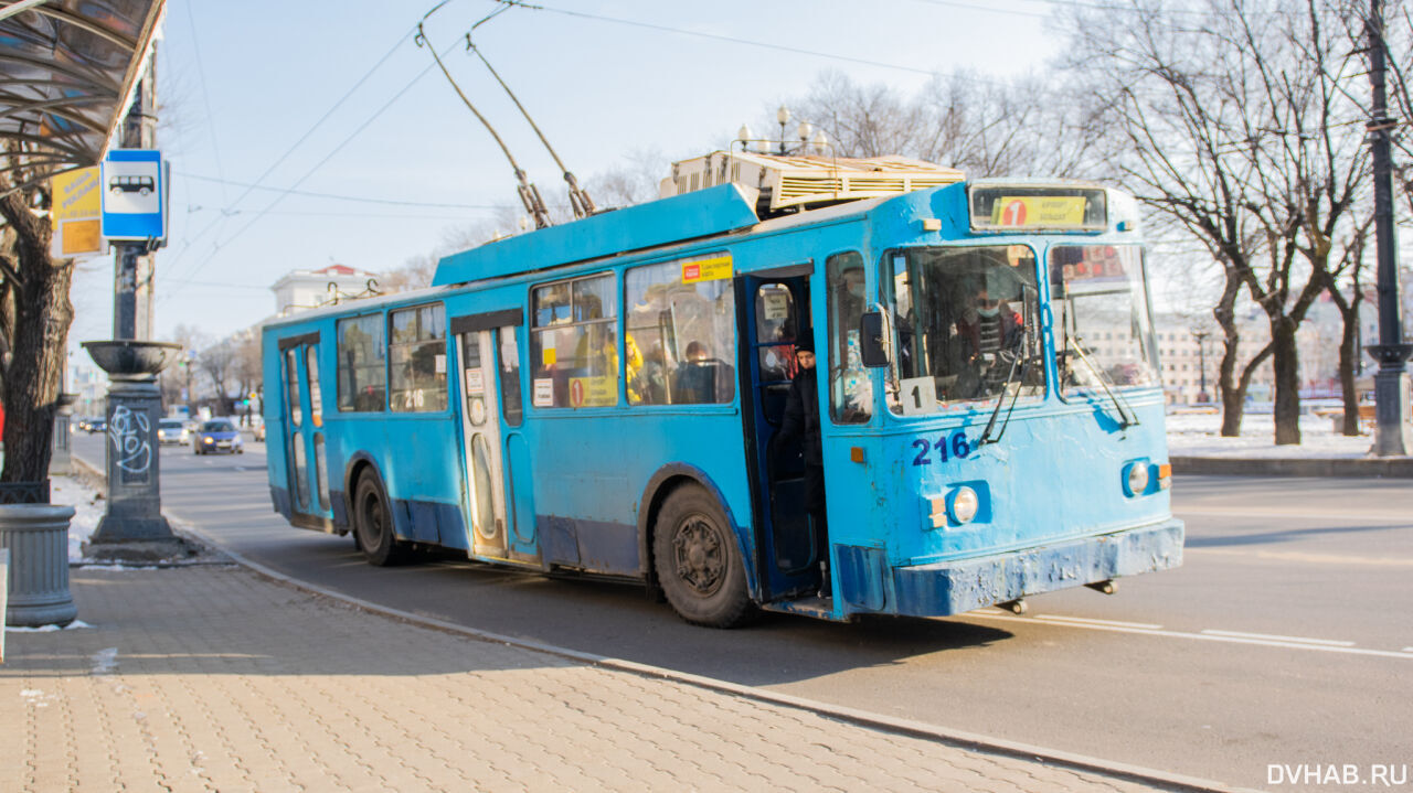 Московские троллейбусы не доехали до Хабаровска