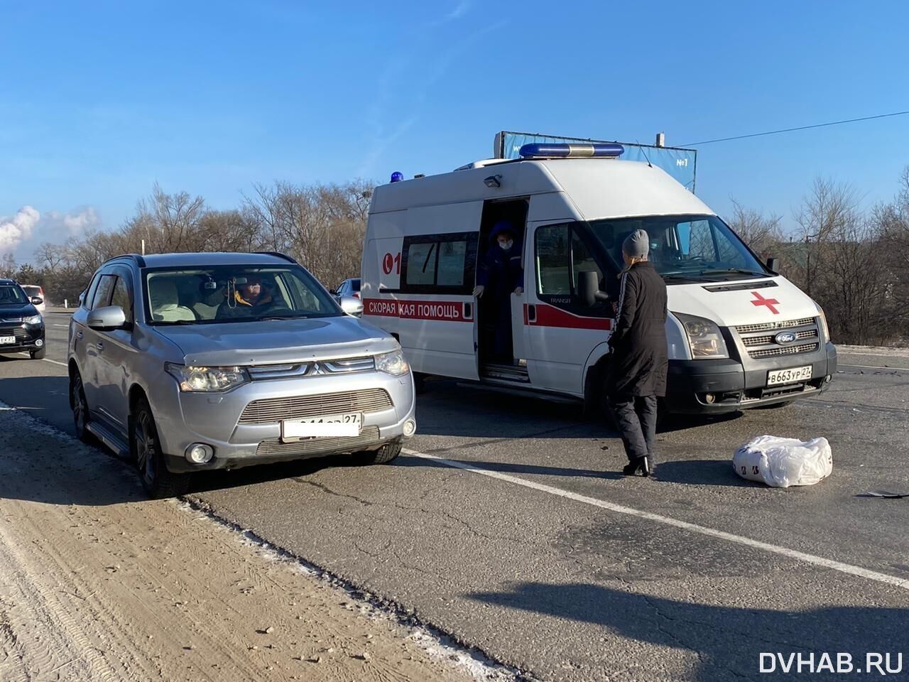 Авто с семьей протаранила на владивостокском шоссе хабаровчанка (ФОТО) —  Новости Хабаровска