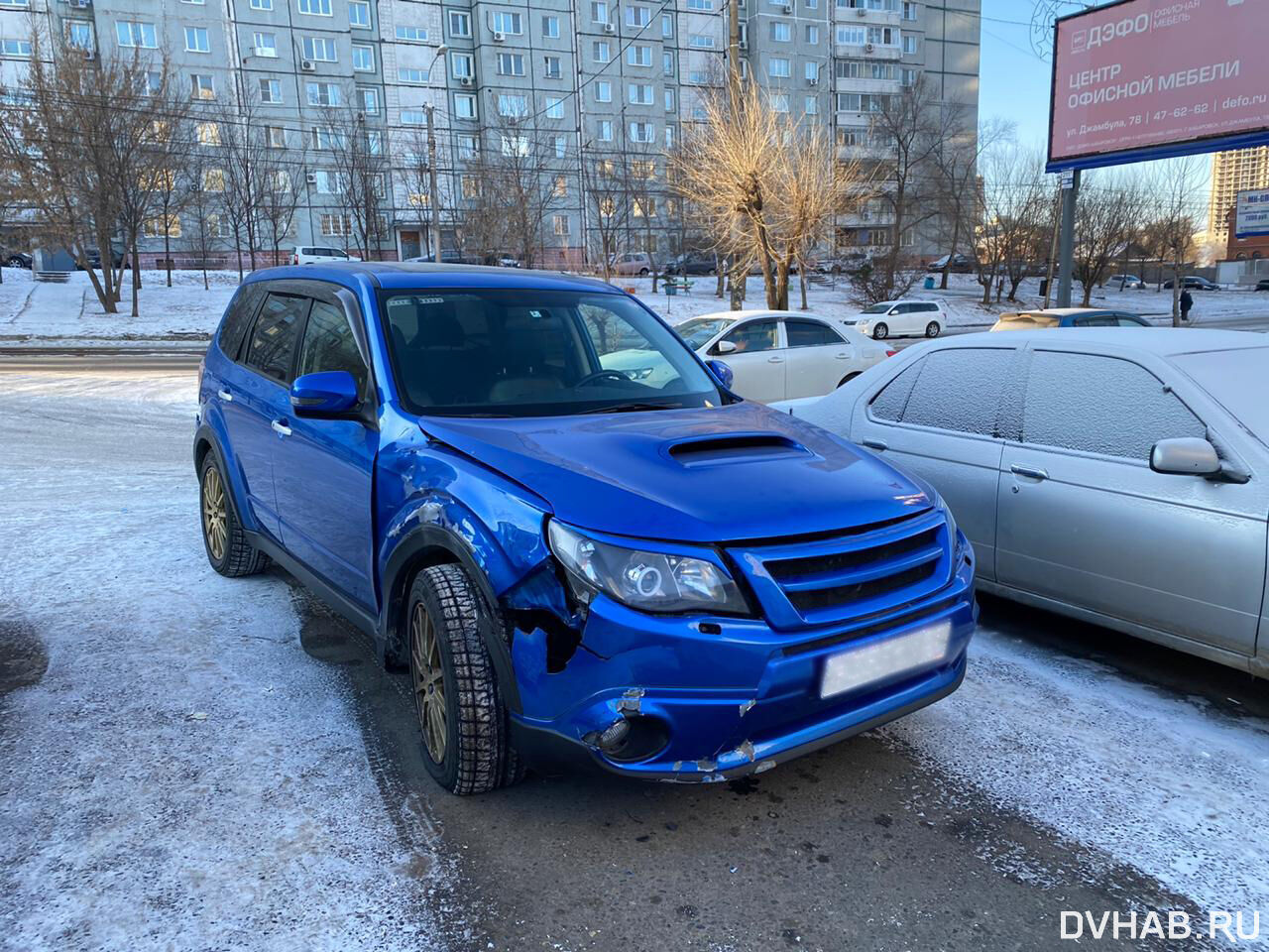 В ДТП на Джамбула разбиты четыре машины (ФОТО) — Новости Хабаровска