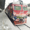 Вандалы из Раздольного изрисовали вагон электрички из Владивостока (ФОТО)